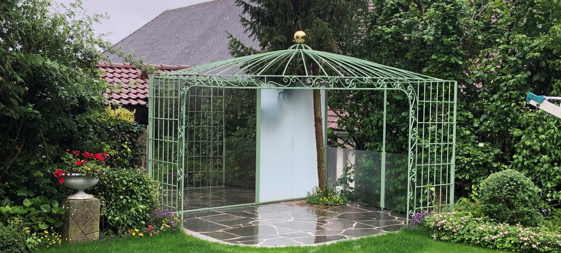 Brandtner Metall Startseite Projekt GartenPavillon